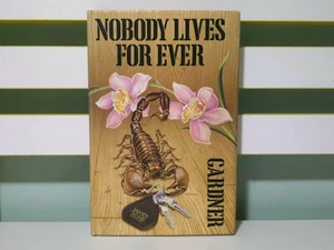 Nobody Lives For Ever! Signed 1986 1st Edition HC James Bond John Gardner Book - Bild 1 von 5