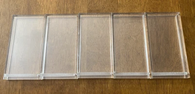 MTG Acrílico Booster Pack Vitrinas - Lote de 5 Estuches - Magic the Gathering Foto 1 de 3