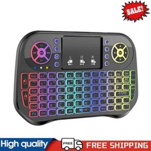 I10 Fly Mouse Touchpad 7 Color Backlit 2.4G Keyboard for ANDROID/WINDOWS/ OS #g - Afbeelding 1 van 11