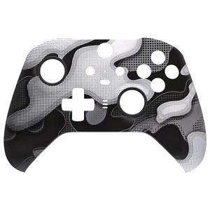 Soft Touch weiß tarnfarbene Frontschale kompatibel mit Xbox Elite Series 2 Controller - Bild 1 von 6