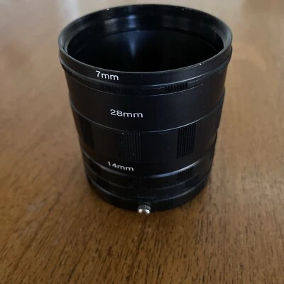 Kit de tubo/anillo de extensión macro FotoDiox para cámara Canon EOS EF Mount DSLR y SLR. Foto 1 de 4