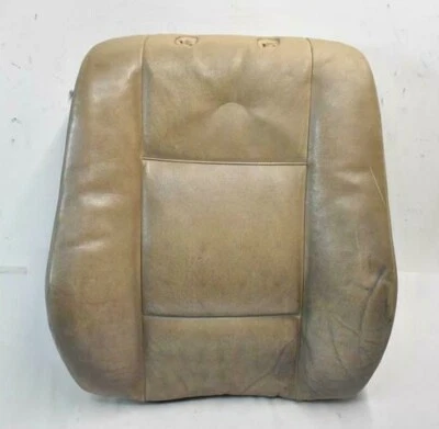 00-06 BMW E53 X5 Front Left Driver Side Top Upper Seat Cushion Cover Beige - Image 1 of 4