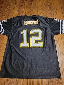Aaron Rodgers Green bay Packers NFL Football Jersey #12 Youth XL 18-20 Boys Kids - Picture 1 of 9