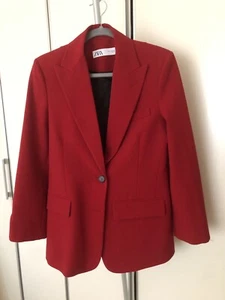 ZARA, roter Oversizeblazer, Größe XS, NEU! - Bild 1 von 4