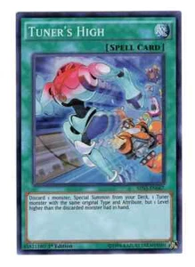 Yu-Gi-Oh Tuner's High SHVI-EN067 1st Edition Super Holo Rare Card - Picture 1 of 1