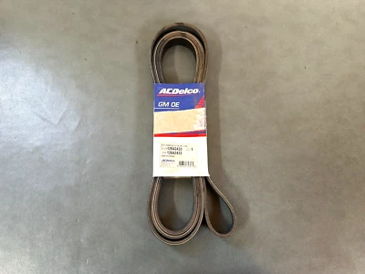 GM OEM NOS 12642433 Serpentine Belt 2002-2015 Chevrolet Silverado 2500 HD 6,6 L Foto 1 de 2
