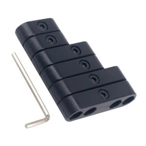 7mm 8mm Spark Plug Wire Separators Looms Black Mopar Ford Chevy Mustang - Picture 1 of 2