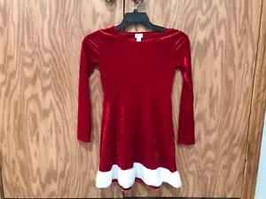 Special Editions Santa Mrs. Clause Dress Holiday Red 10 to 12 - Picture 1 of 2