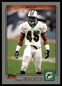 2001 Topps #13 Brian Walker NRMT or Better