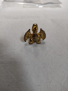 Charizard Metal Collection Figure GOLD Toy Japan Nintendo Pokemon 8715 - Picture 1 of 8