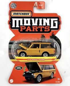 2022 Matchbox 1975 RANGE ROVER MOVING PARTS 19/50 NEW Free Same Day Shipping LHD