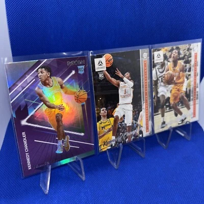 **3** KENNEDY CHANDLER ROOKIE CARDS!  2022 Panini Chronicles Draft Recon - Image 1 of 4