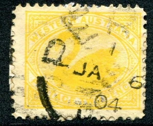 WA Postmark - PERTH DxF-4 Index '1' (1898-1904) - Picture 1 of 1