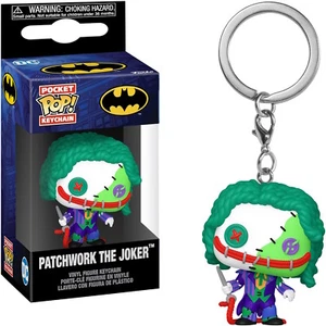 Llavero Patchwork The Joker Funko Pocket POP! Llavero - Imagen 1 de 2