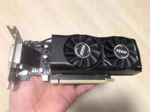MSI GeForce NVIDIA GTX1050Ti LP 4GB GDDR5 Graphics Card Video Card HDMI DVI DP - Picture 1 of 3