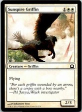 Sunspire Griffin Magic The Gathering Return To Ravnica Card Mint X1