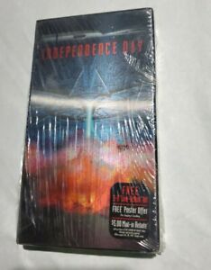 New ID4 Independence Day VHS With Lenticular Motion Front Cover Will Smith