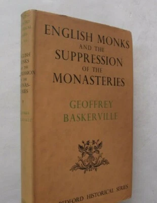 Middle Ages Medieval England English Monks Suppression of Monasteries DJ 1950 Foto 1 de 3