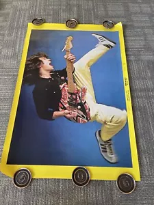 #85 1986 Eddie Van Halen Promo Poster The Jump Shot Record Store Limited - Bild 1 von 6