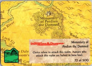 Spellfire 4th Edition Monastary of Perdien the Damned 72/500 - Picture 1 of 1