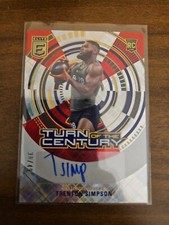 Trenton Simpson 2023 Donruss Elite Red Turn Of The Century Autograph RC /49!!!