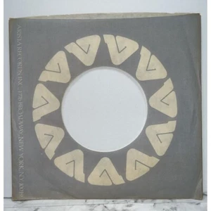 Arista Records Company Sleeve 45 RPM Vinyl Circular Logo Gray - Picture 1 of 5