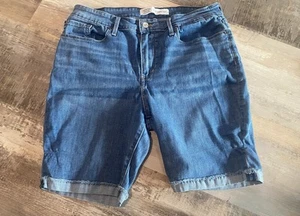 Signature Levi Strauss Bermuda Shorts Mid-Rise Größe 16/W33 - Bild 1 von 5