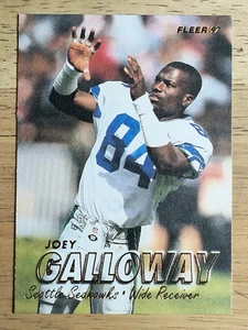 1997 Fleer #355 Joey Galloway - Picture 1 of 2
