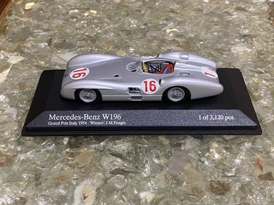 Minichamps 1:43 Mercedes-Benz W196 GP of Italy 1954 (1 of 3,120 pcs) Diecast NIB - Image 1 of 2