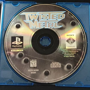 Twisted Metal (Sony PlayStation 1, 1995) - GETESTET - Nur Disc - Black Label - Bild 1 von 7