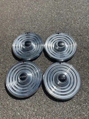 Pontiac Bonneville Catalina 1969 de fábrica tapacubos de 15 pulgadas cubiertas de rueda Foto 1 de 4