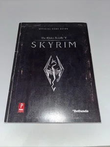Elder Scrolls V Skyrim Prima Official Strategy Book Video Game Guide (Used) - Picture 1 of 10