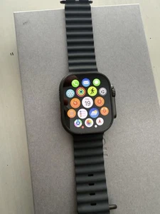 Apple Watch Ultra 2 (GPS + LTE) 49MM Black Titanium Case Black Milanese Loop - Zdjęcie 1 z 6