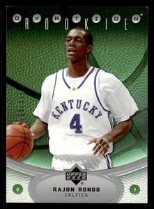 2006-07 Upper Deck Ovation #107 Rajon Rondo Rookie SP #d/999! CELTICS - Imagen 1 de 2