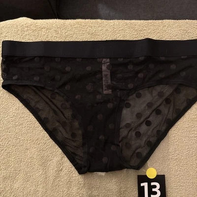 Bragas hipster de punto de malla grande Victoria’s Secret Foto 1 de 4