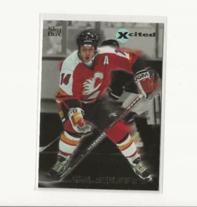 1995-96 Theo Fleury -SkyBox Emotion Hockey, Xcited #1 - Calgary Flames - Picture 1 of 1