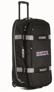 SPARCO 016437MRSI BORSONE TROLLEY BORSA TOUR MARTINI-RACING - NERO-GRIGIO - Imagen 1 de 5