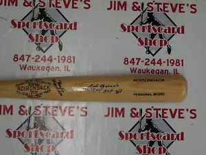 LUIS APRICIO SIGNED ADIRONDACK 302 BLONDE BAT INSCRIBED ORIOLES HOF 83 JSA COA - Picture 1 of 3