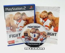 EA SPORTS FIGHT NIGHT Round 3  Sony PlayStation 2 Game ps2 Complete w/ MINT Disc