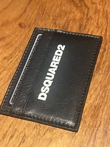 Dsquared2 Logo Leather Card Holder - Picture 1 of 5