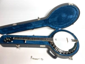 Tokai T650R 5-String Banjo 1970s Japan Vintage with Flowerpot Inlay Rare Model - Picture 1 of 10