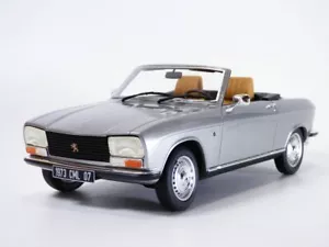 PEUGEOT 304 cabriolet gris métallisé 1/18 - Picture 1 of 7