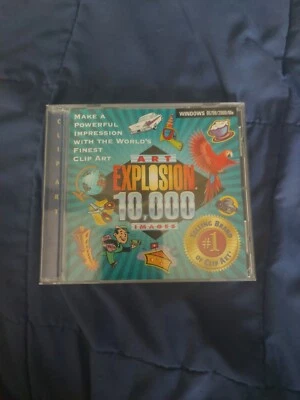 Nova Development Art Explosion 10,000 Clip Art Images Windows 95/98/2000 Me 2001 - Image 1 of 4