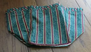 Forro de cesta de arándanos Longaberger - Raya imperial - Imagen 1 de 3
