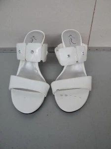 Kim Rogers Heels Size 7.5m White Woman's (E8) - Picture 1 of 8