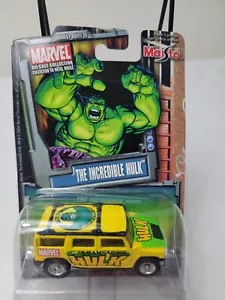 Maisto SERIE 3 Ultimate MARVEL Diecast da collezione #54 Hulk 2003 Hummer H2 SUV - Foto 1 di 10