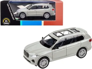 BMW X7 with Sunroof Nardo Gray 1/64 Diecast Model Car by Paragon PA-55195 - Picture 1 of 1