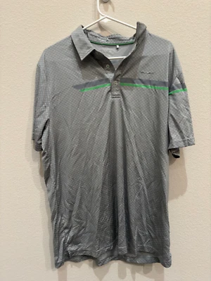 SLIGO Sligowear Gray Green Polo Shirt Short Sleeve Golf Size XL Extra Large - Image 1 of 2