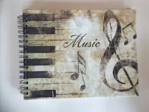 Fogli composizione musicale marca Piccadilly libro rilegato a spirale - Foto 1 di 5