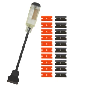 12" Car Window Wallscraper Glue Sticker Clean Long Handle Razor Blade Scraper US - Picture 1 of 6